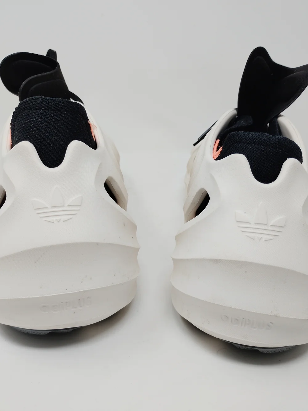 Adidas AdiFOM Q Shoes Mens 12 Off White Black Foam Athletic Sneakers
